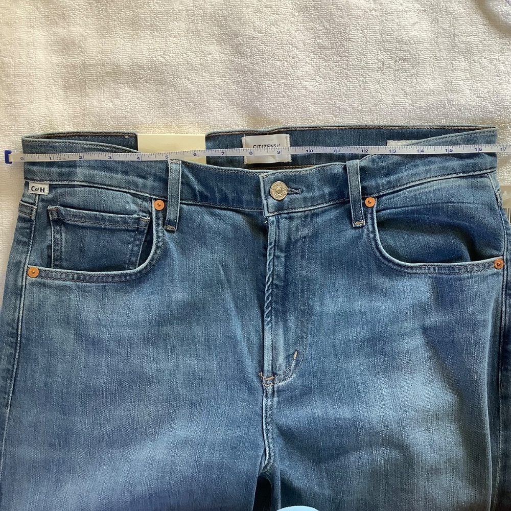 Citizens of Humanity Lyra High Rise Ankle Wide Leg Jeans Bhodi SZ 31 - Picture 16 of 16